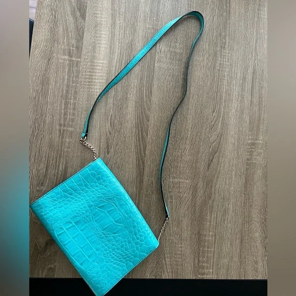 EUC Kate Spade Tiffany Blue Purse - Picture 7 of 13